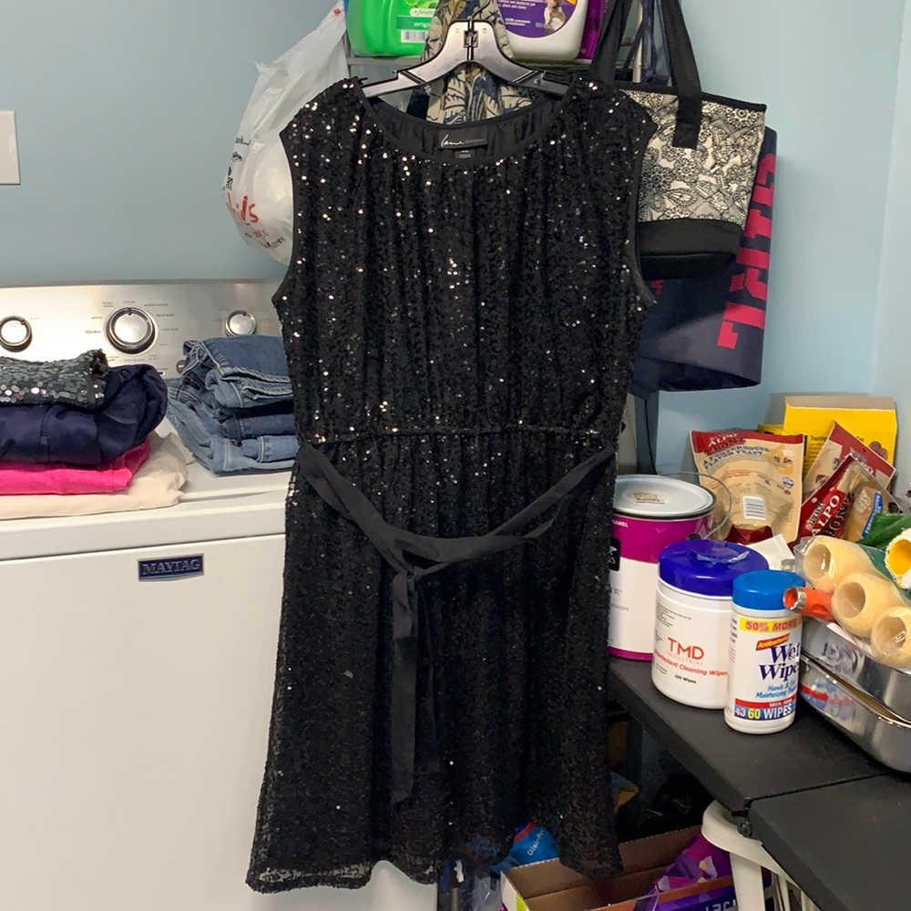COPY - Black sequence dress